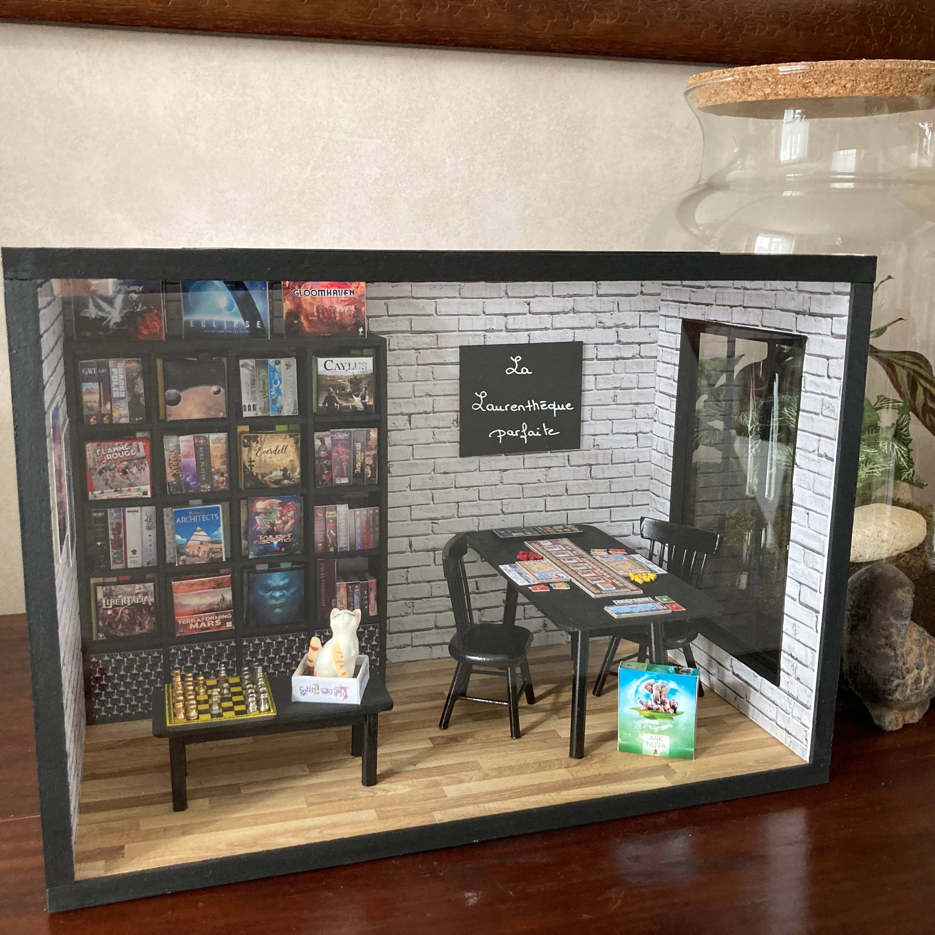 Vitrine Laurenthèque - Personnalisation